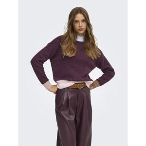 ONLOLINA CASHMERE BLUE FIG/PA