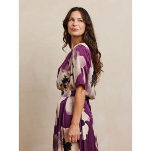 ROOS BIG FLOWER AUBERGINE