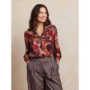 PRIMROSE BURGUNDY BROWN
