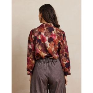 PRIMROSE BURGUNDY BROWN