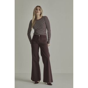 SHARON 434 BURGUNDY RED