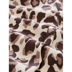 40747 BROWN BEIGE LEO PRINT