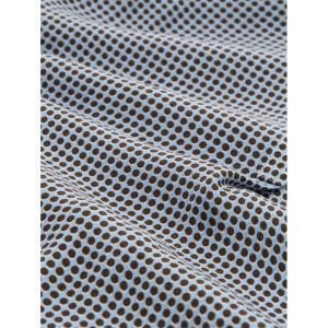 40770 SMALL BLUE BROWN DOT PRI