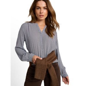 40770 SMALL BLUE BROWN DOT PRI