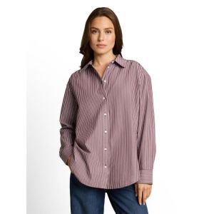  40843 PREPPY PLUM WHITE STRIPE
