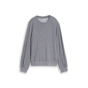 41450 BROWN DOT ON BLUE MELANG