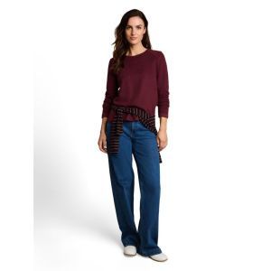 41460 DARK PREPPY PLUM MELANGE