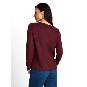 41460 DARK PREPPY PLUM MELANGE