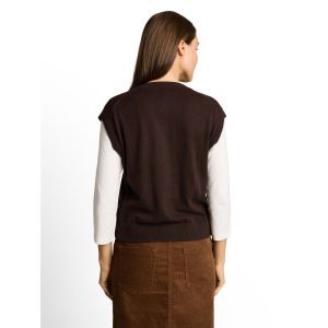  28343 JAVA DARK BROWN MELANGE