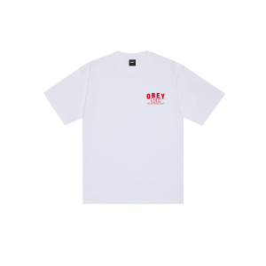 OBEY NEWSTAND WHT WHITE