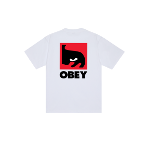 OBEY QUARTER WHT WHITE
