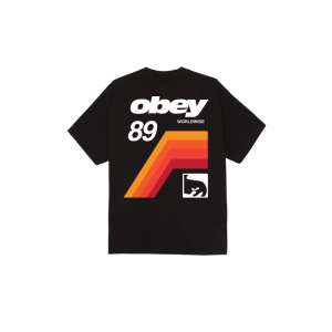 OBEY VHS BLK BLACK