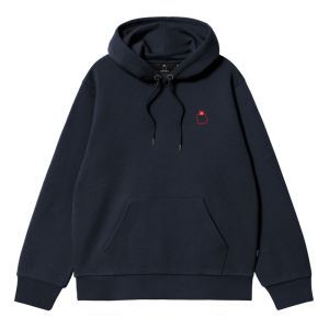 ARCADE EMBR. HOODED NAVY
