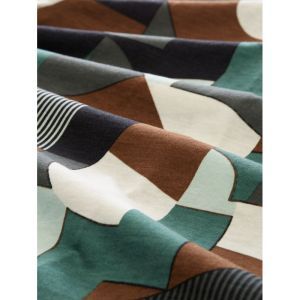  41863 ABSTRACT GREEN CAMEL